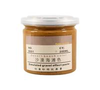 Boue de modelage épaisse - Gel de base de 200 ml, texture paysage, matériau de base naturel pour bases miniatures, application facile pour les amateurs et les peintres, pâte de base durable I