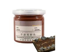 Boue De Sable De Base - 200 Ml | Base Miniature De Micro-paysage Faite À La Main | Sable De Texture De Terre | Terrain De Modélisation Pour Miniatures, Jeux De Guerre, Dioramas, Modèles Réduits,