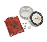 Boue Magnetique Pate A Modeler Mastic Ferrofluide Dense Ferro Fluide Aimant Jouets, Rouge