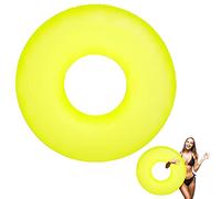 Bouée Adulte Jaune Bouée Géante 91cm pour 12+ Ans, Gonflable Inflateable pour Piscine, Bouée Gonflable de Tube, Anneau de Natation, Radeau Gonflable, Décoration pour Fête Plage Partie Jeux Vacances