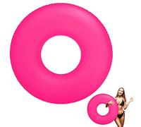 Bouée Adulte Rose Bouée Géante 91cm pour 12+ Ans, Gonflable Inflateable pour Piscine, Bouée Gonflable de Tube, Anneau de Natation, Radeau Gonflable, Décoration pour Fête Plage Partie Jeux Vacances