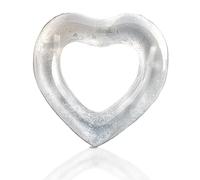 Bouée Amour Blanc Adultes 90cm PVC Bouée Piscine Gonflable,Anneaux de Natation,PVC Bouée Gonflable de Tube Radeau Gonflable pour Adolescents et Adultes Les Fêtes D'été sur La Plage et La Piscine