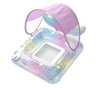 Bouée avec auvent Papillon Gonflable Protection Solaire Transportable