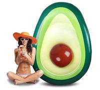 Bouée Avocat Gonflable Géant, Flotteur Gonflable De Piscine - Balle Amovible - 168cm