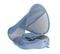 Bouee Bebe 3 À 24 Mois avec Parasol Et Siège De Sécurité, Flotteur De Piscine pour Enfant, Pas D'accessoires De Piscine À Auvent Amovible pour Filles Garçons De 3 À 24 Mois, Accessoires Piscine