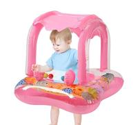 Bouée Bébé | Aide à la Nage Gonflable pour Jeunes,Flotteur Bébé Portable Anti-UV à Motif Enfant avec Store pour Jeu d'eau Piscine Plage Lac
