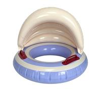 Bouée Bébé avec Canopy - Gonflable en PVC Anti-Fuite avec Poignées | Flotteur de Natation Enfant - pour farniente, lac, Plage, Jeux et fêtes conviviales, garçons et Filles