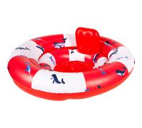 Bouée bébé Baleine rouge-blanc