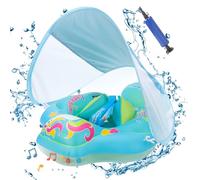 Bouee Bebe, Bouee Bebe avec Pare Soleil, Bouée Enfant Piscine Bouee, Flotteur de Piscine pour Bébé, Bouee Bebe Piscine, Bouee Bebe Parasol, Bouée Gonflable pour bébé à partir de 3 à 36 Mois