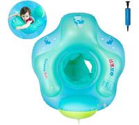 Bouée Bébé Siège De Piscine - PVC écologique - Bleu - S - Volets élargis