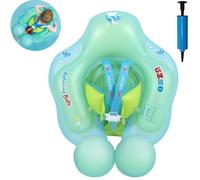 Bouée bébé - SWONUK - Siège de piscine gonflable - Taille L - Bleu - 12-30 mois