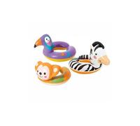 Bouée - Bestway - Anneaux Safari Animal - Zèbre, Oiseau, Singe - 3-6 ans - PVC