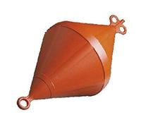 Bouée biconique Jaune 27 x 60 cm