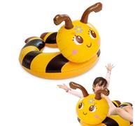 Bouée Bourdon Enfant 55cm pour 2-6 Ans, Gonflable Inflateable pour Piscine, Bouée Gonflable de Tube, Anneau de Natation, Radeau Gonflable, Décoration pour Fête de Plage Partie Jeux Vacances