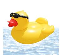 Bouée Canard Gonflable - Géant Flottable Canard Gonflable | Jouets Aquatiques Gonflables pour Adultes Été Jardin Piscine Plage Lac