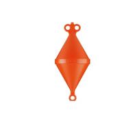 Bouée de Corps-Mort biconique Orange Hauteur 75 cm