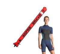 Bouée de marquage, équipement de sécurité de plongée, en nylon 210D réfléchissant, auto-scellant, bouée gonflable avec revêtement en TPU pour la plongée sous-marine, la plongée avec tuba, la natation