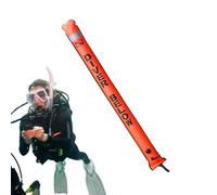 Bouée de marquage pour la plongée, bouée de marquage de plongée | Tube de drapeau Diver Down - Tube de signal de plongée gonflable haute visibilité, flotteur de marquage de sécurité réfléchissant pour