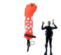 Bouée de Natation - 27 x 9 x 9 cm - Marqueur de sécurité réfléchissant Gonflable Pliable - Bouée de Natation Flottante - Dispositif de sécurité Flottant - Bouées de Traction pour