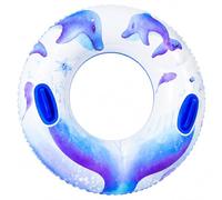 Bouée De Natation À Imprimé Dauphin avec Doubles Poignées