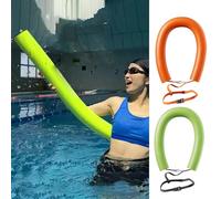 Bouée De Natation en Mousse - Flotteur De Piscine 120 X 9 Cm, Entraîneur De Taille Eva, Ceinture D'eau Antidérapante | Aide À L'entraînement Flottante Durable Pour La Plage, La Plongée en Apnée, La Pê