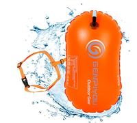 Bouée de natation flottante de sécurité, bouée très visible pour l'entraînement à la natation, flotteur de natation en eau libre, bouée de natation gonflable simple, bulle de natation pour un