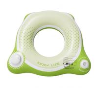 Bouée De Natation Gonflable avec Pompe De Gonflage Intégrée, Tube Flottant en PVC Pliable, Transat De Piscine Portable