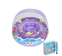 Bouée de natation gonflable bébé - Chaise flottante aquatique à baldaquin et flottabilité,Bouées gonflables pour piscine | Pour Fête en Été au Lac à la Rivière en Extérieur sur la Plage Garçons et Fil