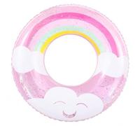 Bouée De Natation Gonflable en PVC Arc-en-Ciel Et Nuage