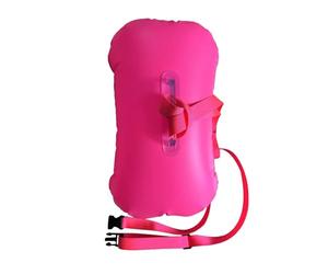 Bouée De Natation Gonflable en PVC Robuste - Bouée De Sécurité À Bulles De Nage Ultralégère (172g) avec Haute Visibilité pour l'eau Libre, l'eau Libre Et Le - De Signalisation pour ADU