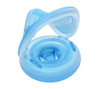 Bouée de Natation pour avec dais, Gonflable Portable Imperméable Ergonomique, Radeau de Piscine pour Garçons et Filles, pour de 6 Mois à 4 Ans Vacances Plage Lac Rivière Voyage Fête