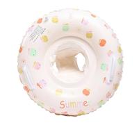 Bouée de natation pour bébé à partir de 1 à 5 ans, bouée de natation pour tout-petit, siège de natation gonflable (pomme)