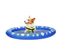 Bouée de natation pour chien - Bateau gonflable pour piscine - Jouet d'eau pour toutes les tailles - Animaux de compagnie - Pour l'extérieur, l'été, le lac, la rivière, le camping, les fêtes