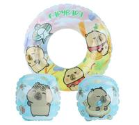 Bouée de Natation pour Enfants avec Poignée Design Adorable de Cartoon Bouée de Natation et Brassards Gonflables pour Enfants Flotteurs de Piscine Durables pour Fêtes d'Été