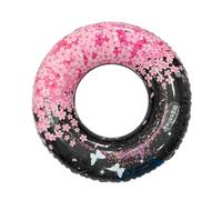 Bouée de natation pour la piscine avec poignée ergonomique et paillettes | Tubes de piscine mignons et estivaux pour parc aquatique, vacances, plage, lac de bain, piscine, rivière, fête, voyage
