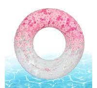 Bouée de natation pour la piscine avec poignée ergonomique et paillettes | Tubes de piscine mignons et estivaux pour parc aquatique, vacances, plage, lac de bain, piscine, rivière, fête, voyage