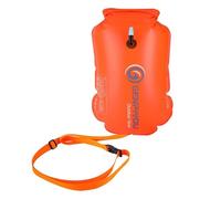 Bouée De Natation - PVC Écologique, Double Bulle De Natation Gonflable En Eau Libre Avec Ceinture Réglable | Flotteur Gonflable De Remorquage De Sac Sec, Pour Entraînement À La Natatiion Piscine, Plag