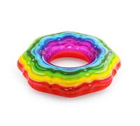 Bouée design arc-en-ciel Bestway ⌀1,15m