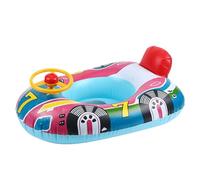 Bouée De Natation, Volant Interactif, 59 Cm, Siège Auto Gonflable pour Bébé, Bouée De Piscine pour Tout-Petits, Conception Étanche, pour Jeux d'eau De Piscine, Jardin, Plage