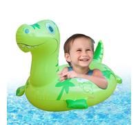 Bouée de Piscine Dinosaure Radeau Aquatique Dinosaure avec Double poignée