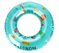 Bouée de Piscine Enfant 3-6 ans, Anneau de Natation Gonflable 62cm PVC Épais, Swimming Pool Ring Kids, Flotteur Sécurisé pour Piscine, Plage et Fêtes d'Été pour Garcon et Fille (Dinosaure de la forêt)