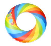 Bouée de Piscine Enfant 3-6 Ans, Anneau de Natation Gonflable 62cm PVC Épais, Swimming Pool Ring Kids, Flotteur Sécurisé pour Piscine, Plage et Fêtes d'Été pour Garcon et Fille (Moulin à Vent)