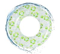 Bouée De Piscine Tubulaire Gonflable,Mignon Transparent Imperméable Léger | Jolies Décorations de Bouée de Piscine | pour Fête de Plage en Été et Printemps Voyage Adultes Adolescents et Famille et Loi