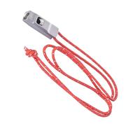 Bouée de Sauvetage en Titane : sifflet de Chasse imperméable en Titane, composant de sécurité avec Cordon, Aide Multifonction pour l'extérieur, Outil de en Eau Profonde | Matériau Titan