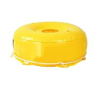 Bouée de Surface pour Plongée Sous - Marine, Flotteur Gonflable Jaune, 68 cm de Diamètre - PVC Robuste, Facile à Gonfler, Visibilité Optimale pour Recherche et Sécurité