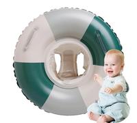 Bouée Enfant - Anneau Bain Bébé | Flotteur Piscine Gonflable | Design Rétro PVC Épaissi Pour Tout-petits 1-5 Ans, Bouée Sécurité Siège Intégré, Pour Piscine Plage Parc Aquatique, Jouets Été