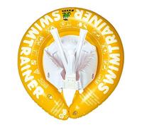 Bouée enfant - Bouée d'apprentissage - De 4 à 8 ans - Bouée certifiée sécurité - Bouée gonflable - Bouée d'entrainement pour enfant - Bouée sécurisée - Bouée jaune - SWIMTRAINER - Freds Swim Academy