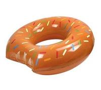 Bouée Géante Donut Marron Ø 119 Cm ; Centre Ø 46 Cm - Jeu Piscine, Mer