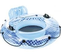 Bouée gonflable avec dossier et support pour boisson Infactory