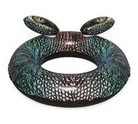 Bouée gonflable crododile / tigre Bestway Ø 91cm Multicolore G